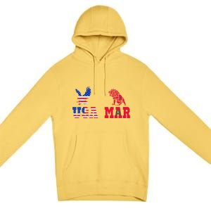 Moorish American Morocco Flag Moroccan Soccer Supporter Gift Premium Pullover Hoodie