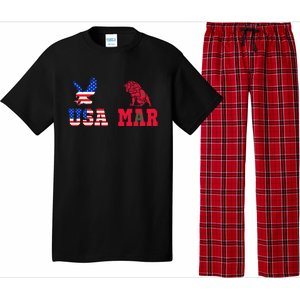 Moorish American Morocco Flag Moroccan Soccer Supporter Gift Pajama Set