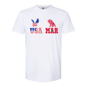 Moorish American Morocco Flag Moroccan Soccer Supporter Gift Softstyle CVC T-Shirt