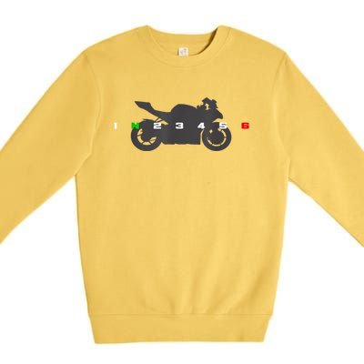 Motorcycle Apparel Motorcycle Premium Crewneck Sweatshirt