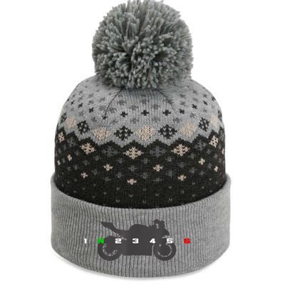 Motorcycle Apparel Motorcycle The Baniff Cuffed Pom Beanie