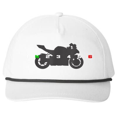 Motorcycle Apparel Motorcycle Snapback Five-Panel Rope Hat