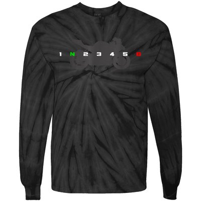 Motorcycle Apparel Motorcycle Tie-Dye Long Sleeve Shirt