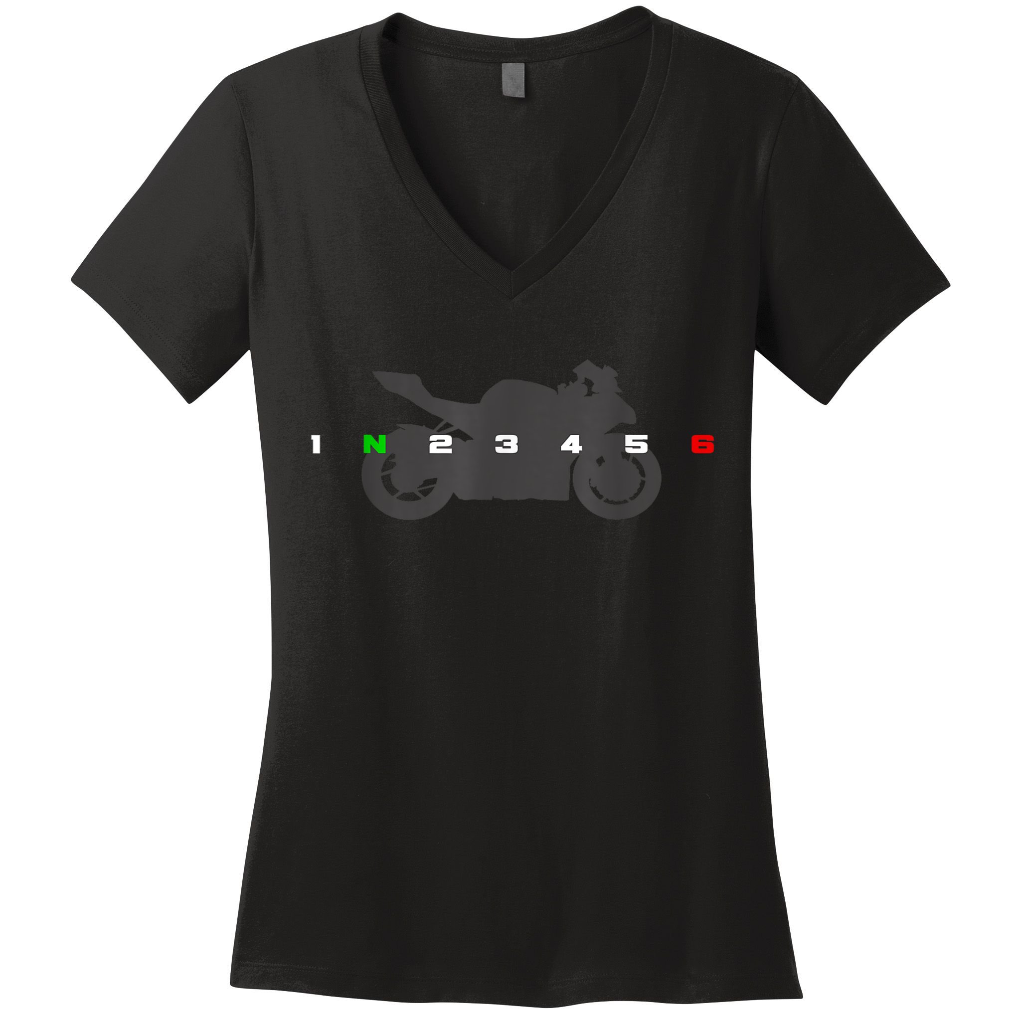 Motorcycle Apparel Motorcycle Women's V-Neck T-Shirt