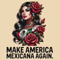 Make America Mexicana Again Drawstring Bag