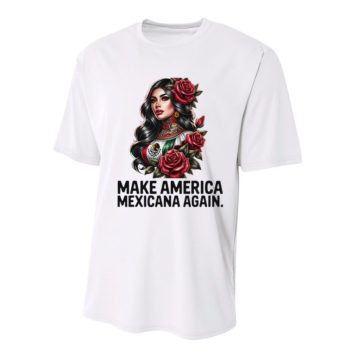 Make America Mexicana Again Youth Performance Sprint T-Shirt