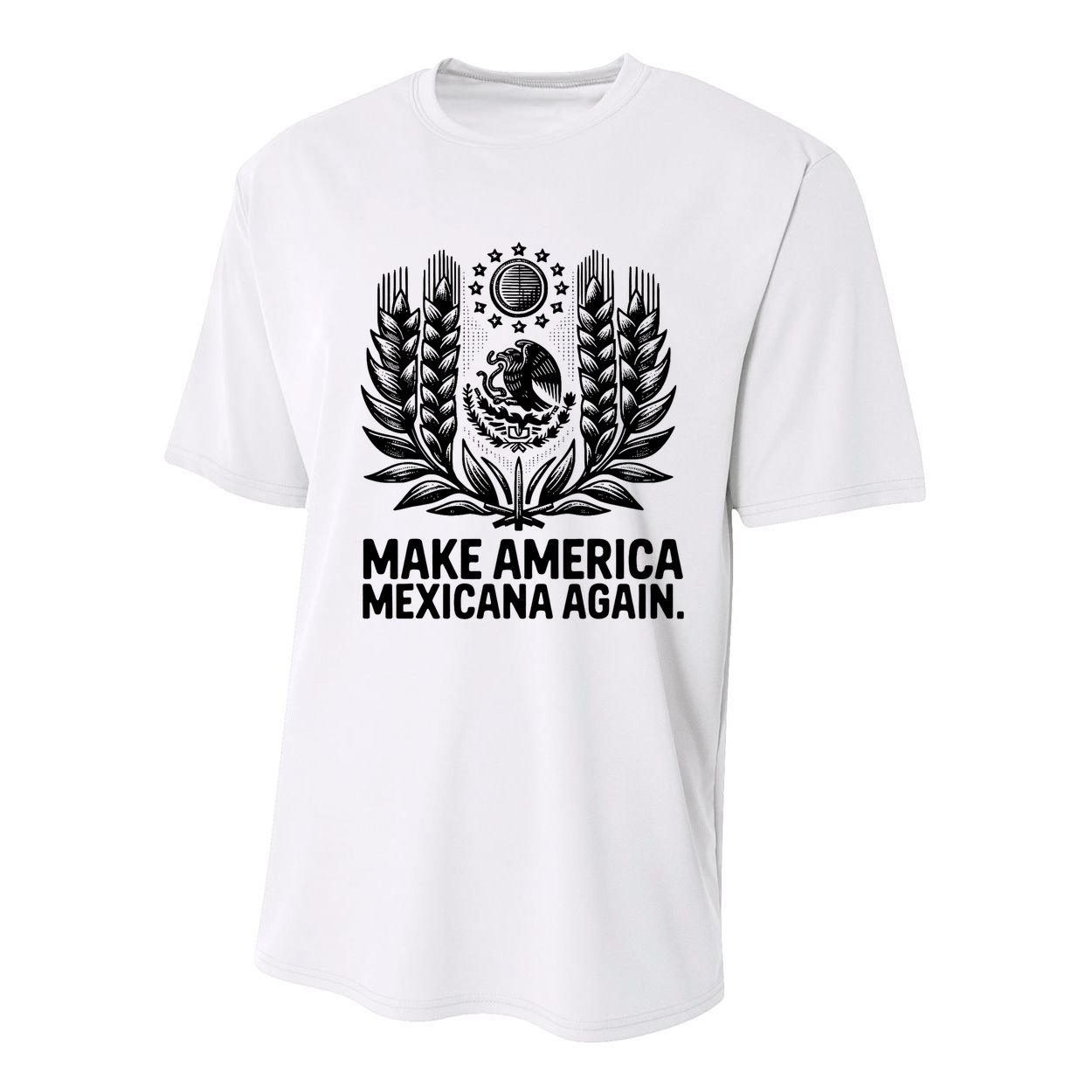 Make America Mexicana Again Funny Mexican Youth Performance Sprint T-Shirt