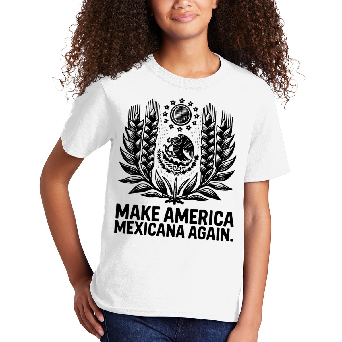 Make America Mexicana Again Funny Mexican Kids T-Shirt