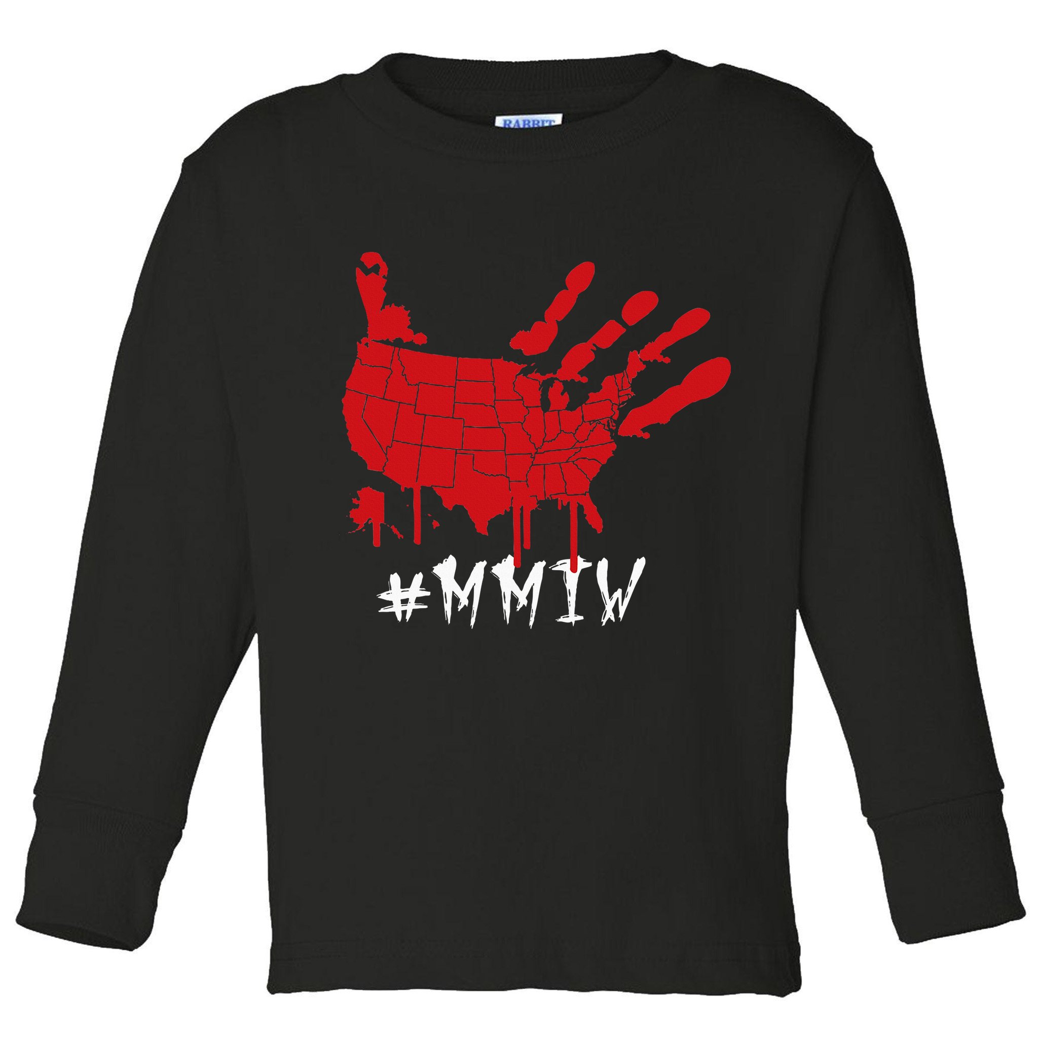 Missing And Murdered Indigenous Women Mmiw Toddler Long Sleeve Shirt