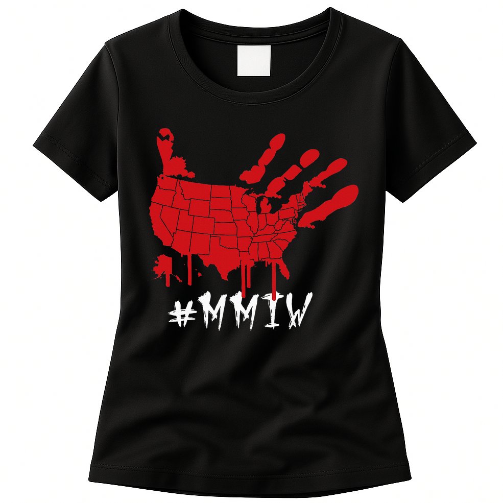 Missing And Murdered Indigenous Women Mmiw Womens T-Shirt