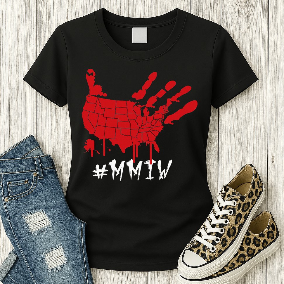 Missing And Murdered Indigenous Women Mmiw Womens T-Shirt