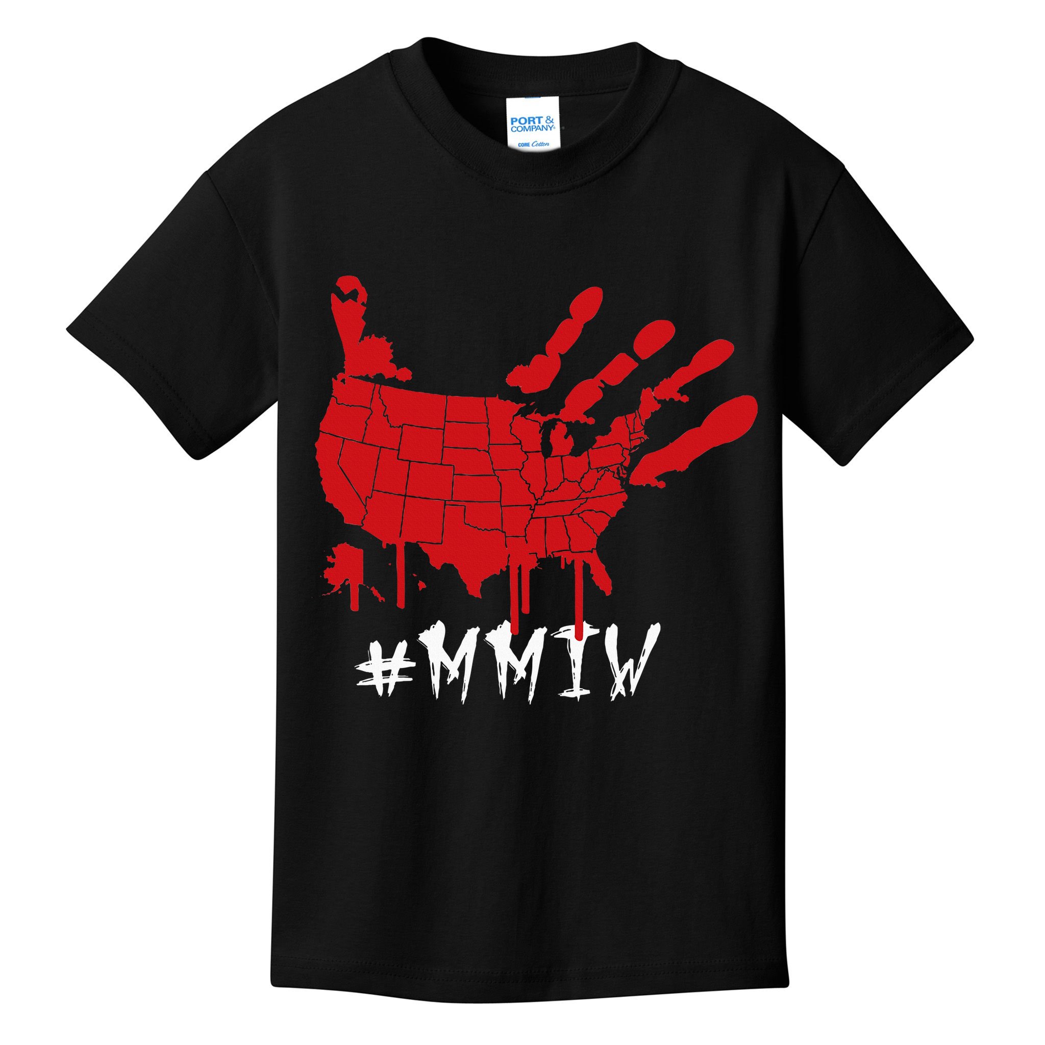 Missing And Murdered Indigenous Women Mmiw Kids T-Shirt