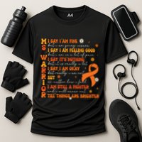 Ms Awareness Multiple Sclerosis Awareness Cooling Performance Crew T-Shirt