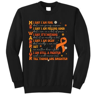 Ms Awareness Multiple Sclerosis Awareness Sweatshirt