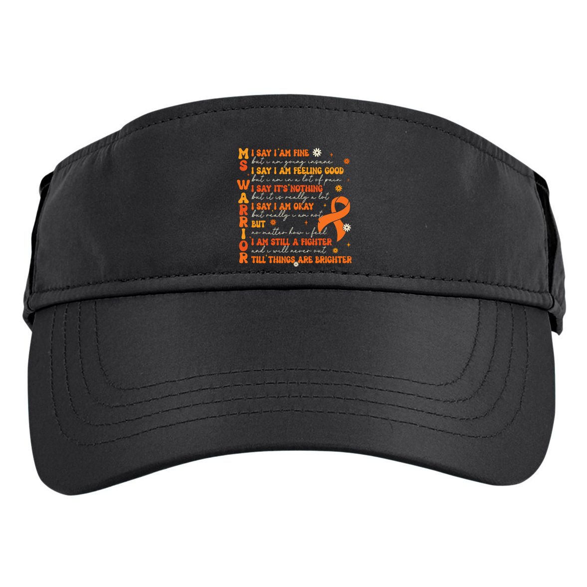 Ms Awareness Multiple Sclerosis Awareness Adult Drive Performance Visor