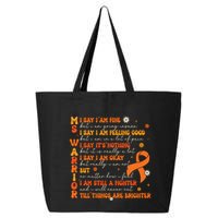 Ms Awareness Multiple Sclerosis Awareness 25L Jumbo Tote