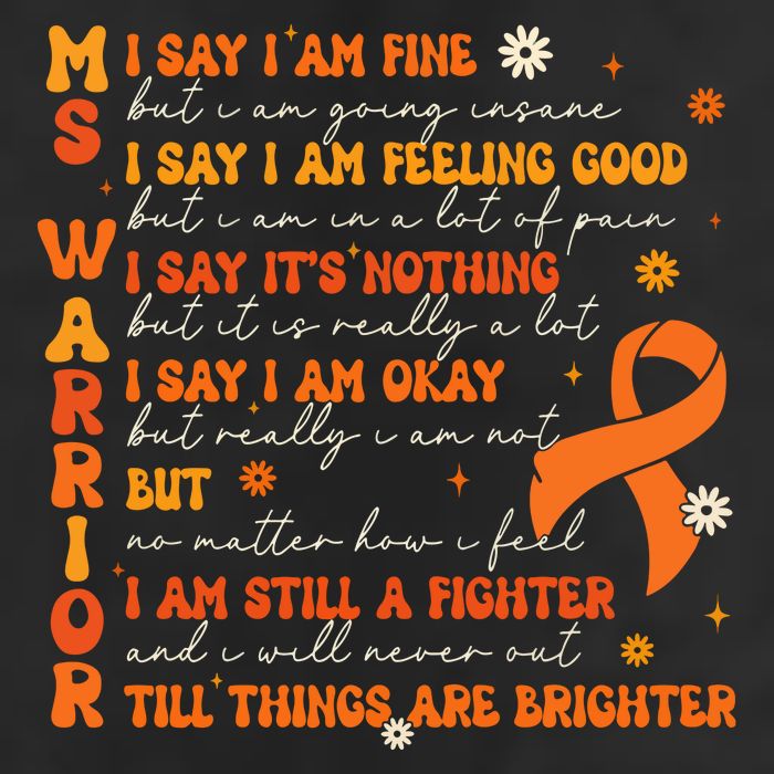 Ms Awareness Multiple Sclerosis Awareness 25L Jumbo Tote