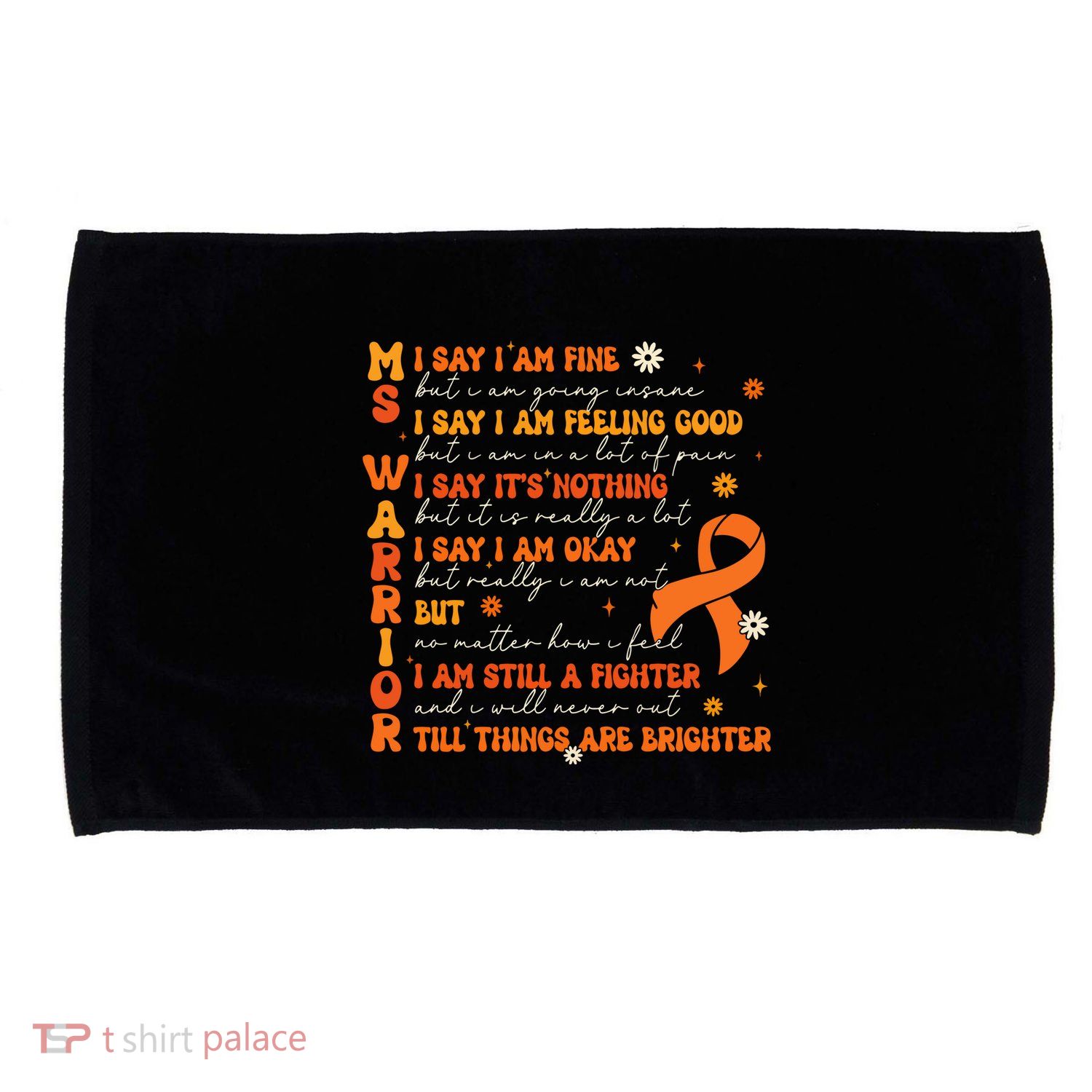 Ms Awareness Multiple Sclerosis Awareness Microfiber Hand Towel