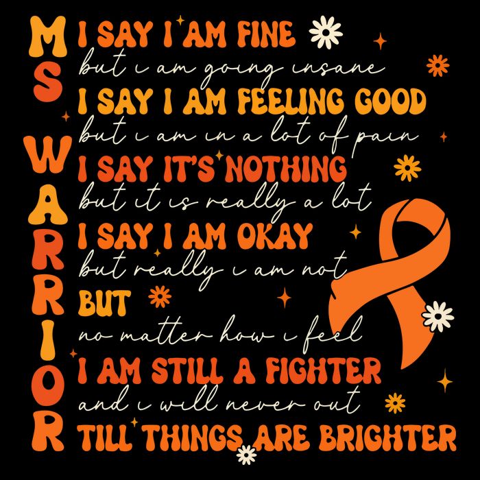 Ms Awareness Multiple Sclerosis Awareness Cropped Pullover Crew