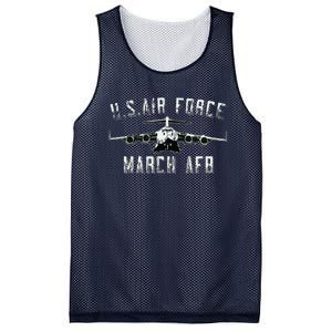 March Afb March Force Base California Veteran Gift Mesh Reversible Basketball Jersey Tank