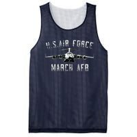 March Afb March Force Base California Veteran Gift Mesh Reversible Basketball Jersey Tank