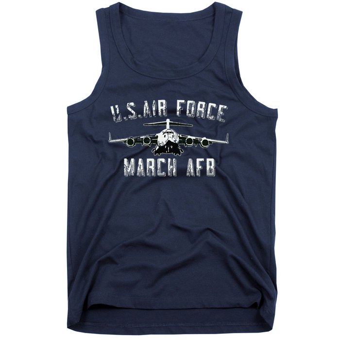 March Afb March Force Base California Veteran Gift Tank Top