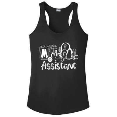 Medical Assistant Ladies PosiCharge Competitor Racerback Tank