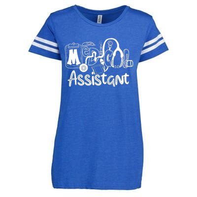 Medical Assistant Enza Ladies Jersey Football T-Shirt