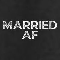 Married AF 7 Panel Mesh Trucker Snapback Hat