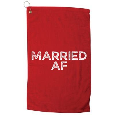 Married AF Golf Towel