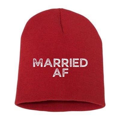 Married AF Short Acrylic Beanie