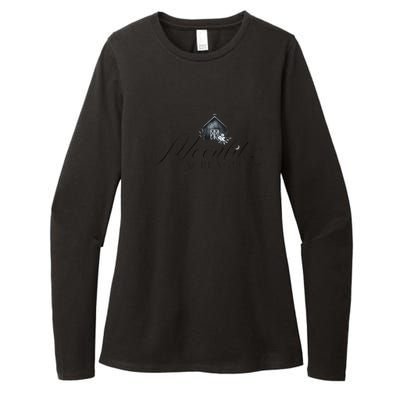 Moonlit Acreage Womens CVC Long Sleeve Shirt