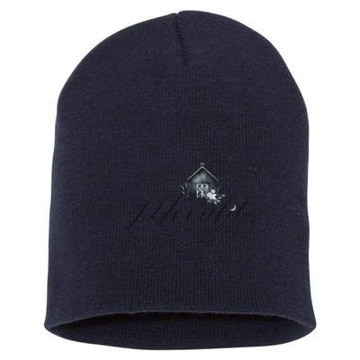 Moonlit Acreage Short Acrylic Beanie