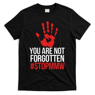 Missing and murdered indigenous women stop MMW T-Shirt