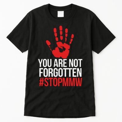Missing and murdered indigenous women stop MMW Tall T-Shirt