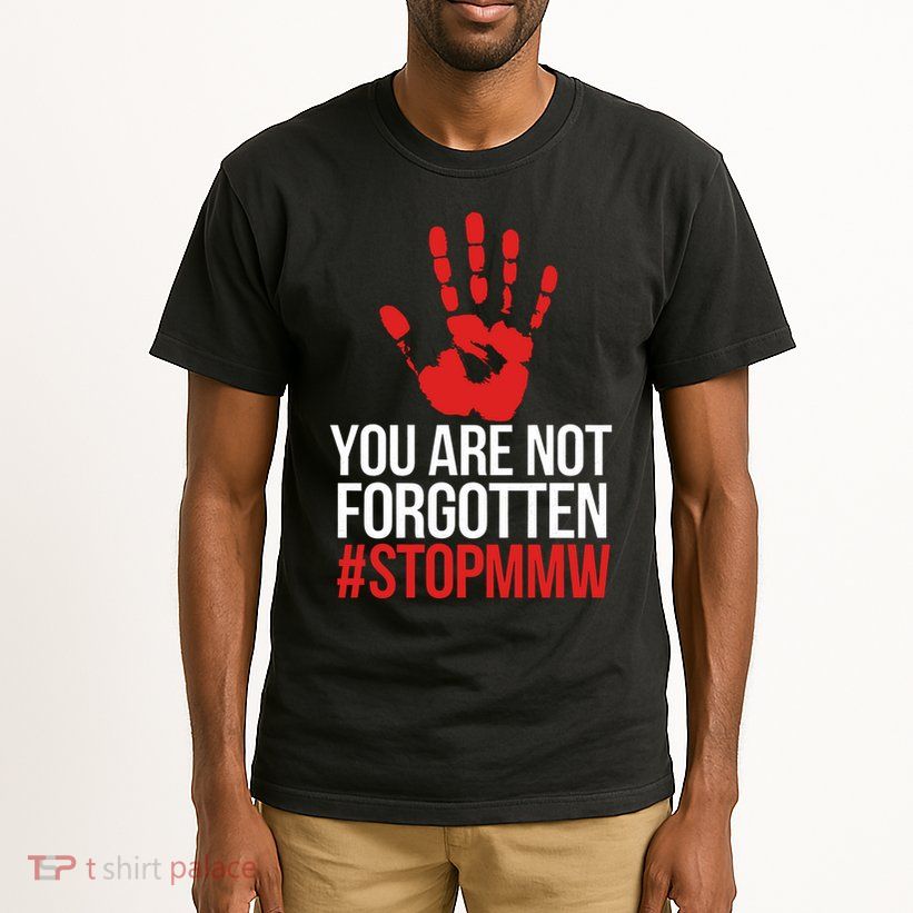 Missing and murdered indigenous women stop MMW Tall T-Shirt