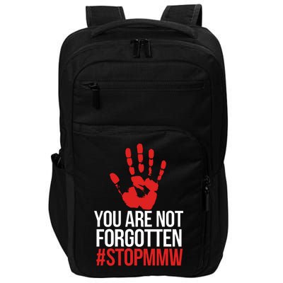 Missing and murdered indigenous women stop MMW Impact Tech Backpack