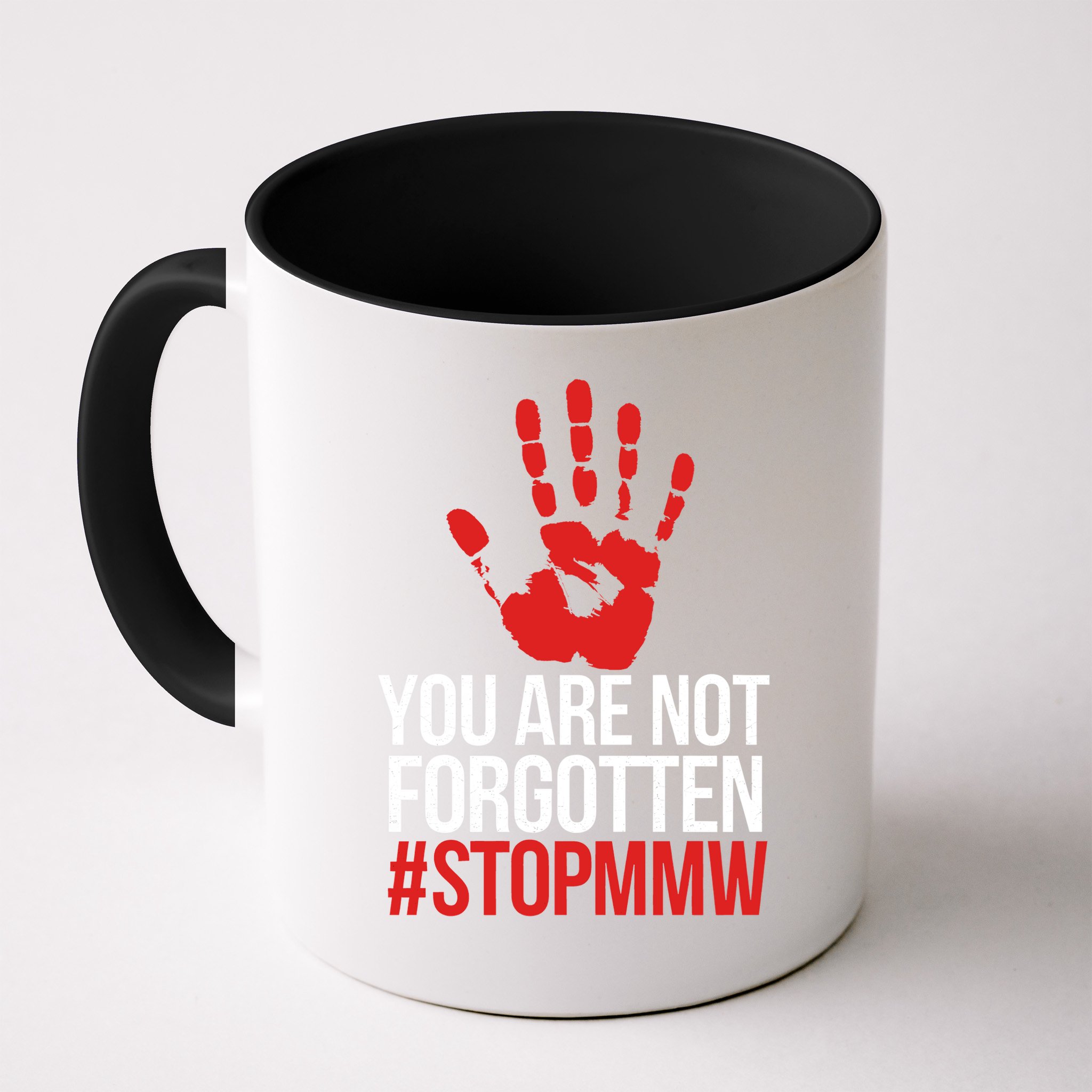 Missing and murdered indigenous women stop MMW Mug