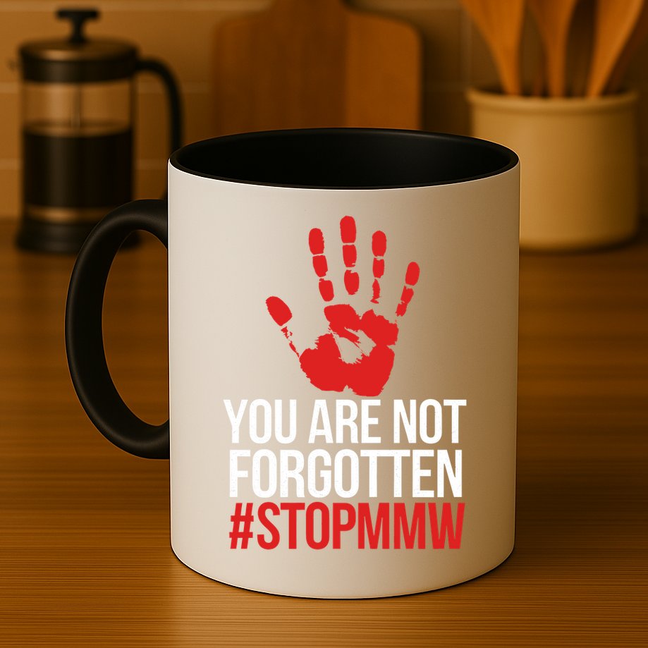 Missing and murdered indigenous women stop MMW Mug