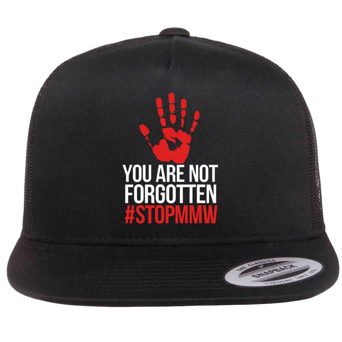 Missing and murdered indigenous women stop MMW Flatbill Hat
