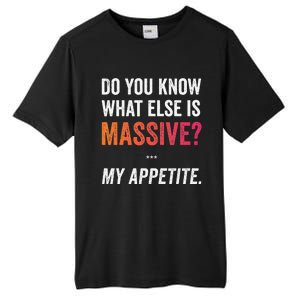 Massive Appetite Meme Funny Food Lover Humor Meme Tall Fusion ChromaSoft Performance T-Shirt