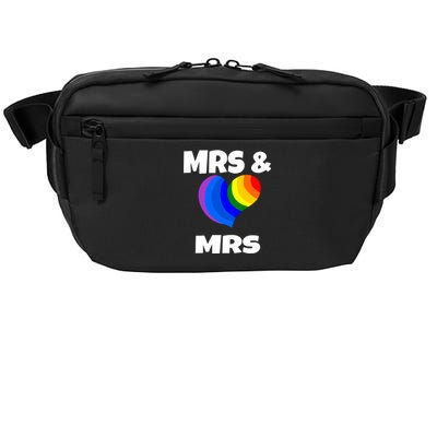 Mrs And Mrs Lgbtq Valentines Day Matching Couple Gift Lesbian Funny Gift Crossbody Pack