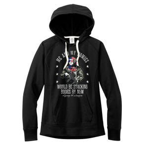 Me And My Homies Would Be Stacking Bodies By Now Funny Quote Women's Fleece Hoodie