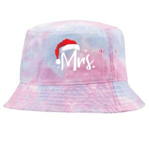 Mr And Mrs Claus Couples Matching Christmas Pajamas Santa Cool Gift Tie-Dyed Bucket Hat