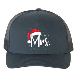 Mr And Mrs Claus Couples Matching Christmas Pajamas Santa Cool Gift Yupoong Adult 5-Panel Trucker Hat