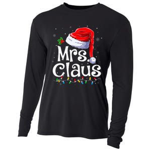 Mr And Mrs Claus Couples Matching Christmas Pajamas Santa Cooling Performance Long Sleeve Crew