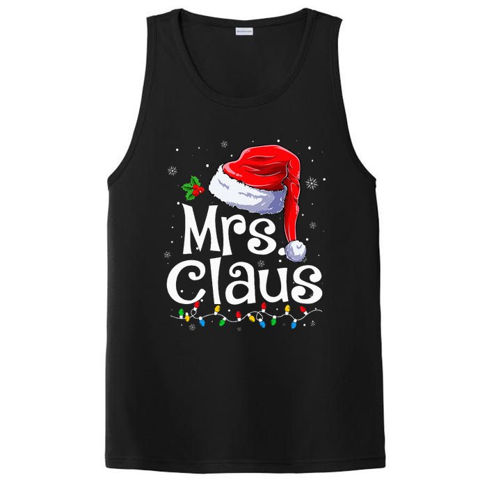 Mr And Mrs Claus Couples Matching Christmas Pajamas Santa PosiCharge Competitor Tank