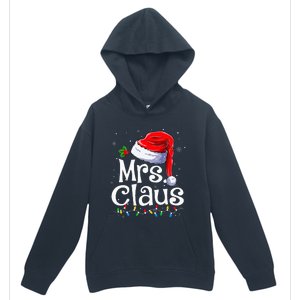 Mr And Mrs Claus Couples Matching Christmas Pajamas Santa Urban Pullover Hoodie