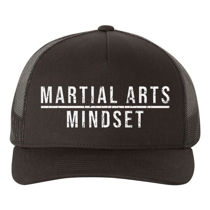 Martial Arts Mindset Martial Artist Vintage Yupoong Adult 5-Panel Trucker Hat