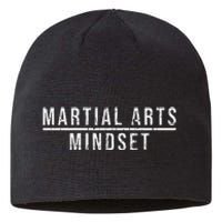 Martial Arts Mindset Martial Artist Vintage Sustainable Beanie